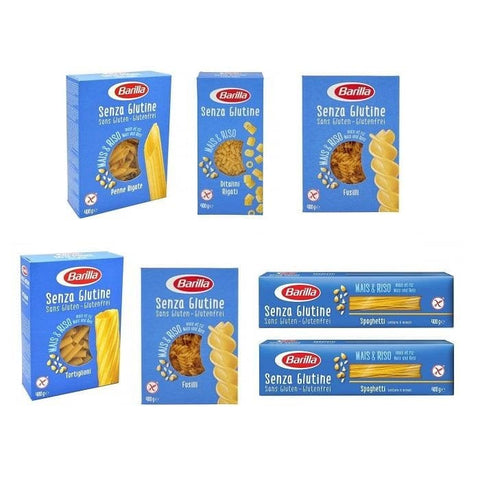 Testpackung Barilla Italian Pasta Glutenfrei Packungen ( 7 x 400g ) - Italian Gourmet