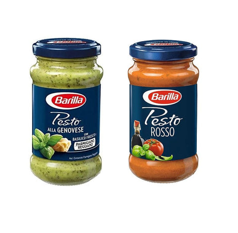 Testpaket Barilla Pesto alla Genovese & Rosso - Italian Gourmet