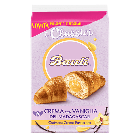Bauli Croissant Crema Pasticcera Pudding Croissant 300g - Italian Gourmet
