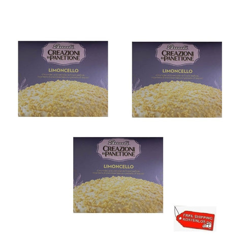Bauli Weihnachtssüßigkeiten 3x Bauli Panettone Limoncello 750g