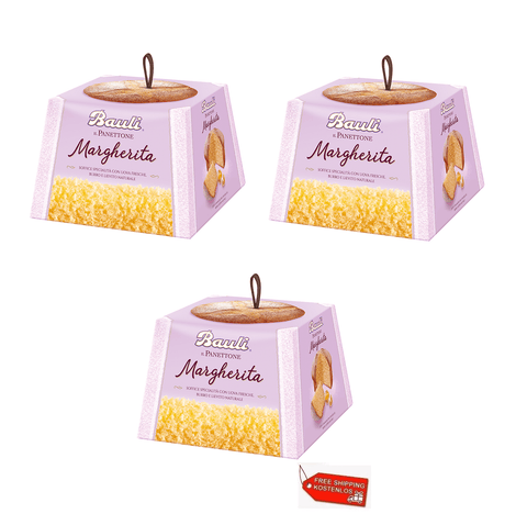 Bauli Weihnachtssüßigkeiten 3x Bauli Panettone Margherita 700g 8001720415411