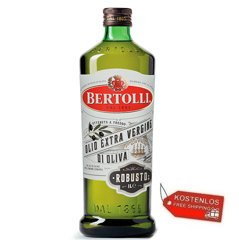 6x Bertolli Robusto Natives Olivenöl extra 1Lt - Italian Gourmet
