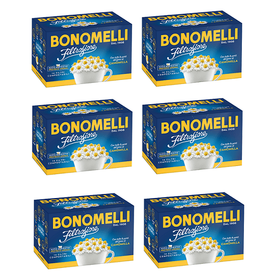Bonomelli Camomilla Filtrofiore Alle Teile der Blume Kamille 14 kompos –  Italian Gourmet