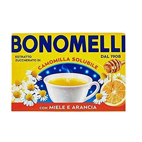Bonomelli Camomilla Miele e Arancia löslich Kamille Honig und Orange 16 beutel - Italian Gourmet