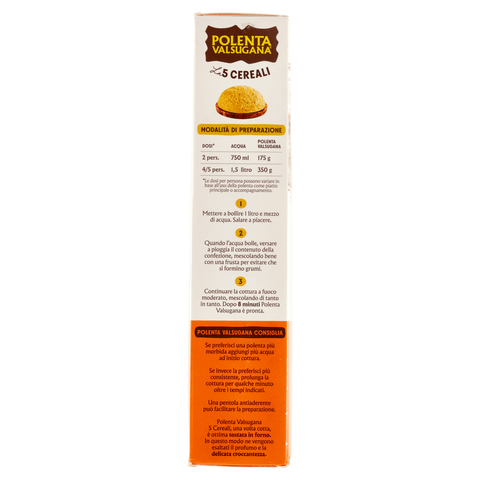 Bonomelli polenta Polenta Valsugana 5 Cereali 375g