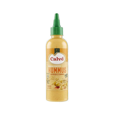 Calvé Salsa Hummus Paprika und Cumino Squeeze Sauce 219g - Italian Gourmet