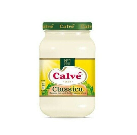 Calvè Mayonnaise Classica Glas 225ml - Italian Gourmet