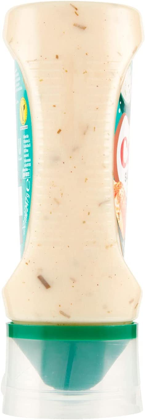 Calvè Sauce Calvè Salsa Yogurt, con panna acida ed erba cipollina Joghurtsauce, mit Sauerrahm und Schnittlauch 240ml