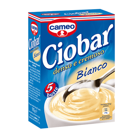 Cameo Ciobar Bianco Heiße weiße Schokolade 105g - Italian Gourmet