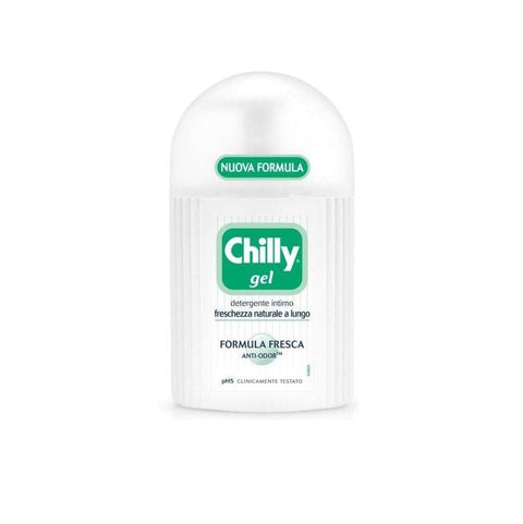 Chilly Gel Verde Detergente Intimo Intimwaschmittel mit Natürlichem Menthol 200ml - Italian Gourmet