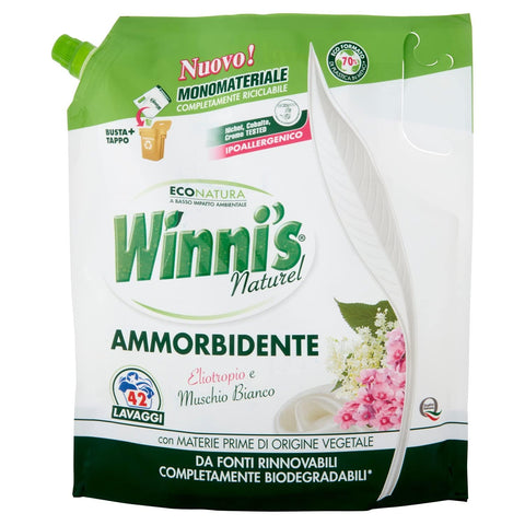 Coccolino Weichspüler Winni's Hypoallergenic Fabric Softener with Heliotrope and White Moss 1.47 L