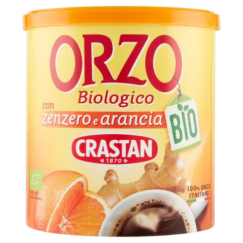 Crastan Gerste Crastan Orzo Zenzero & Arancia Solubile Biologico Organisch lösliche Gerste, Ingwer und Orange 120g