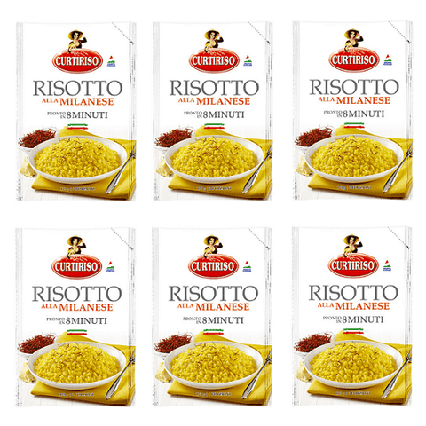 Curtiriso Risotto alla Milanese Reis mit Safran Geschmack 175g - Italian Gourmet