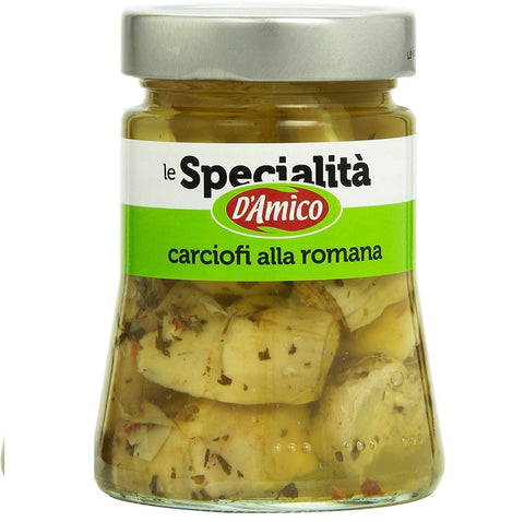 D'Amico Artischocken D'Amico Carciofi alla Romana Artischocken in Sonnenblumenöl Gr.280 000080646488