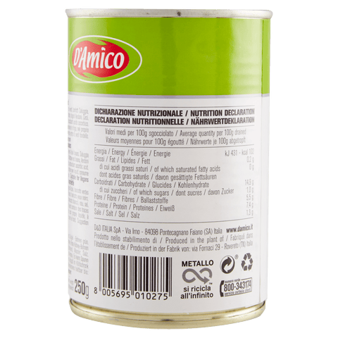 D'Amico Hülsenfrüchte D'amico Legumix Fantasia Di Legumi Lessati Gekochte Hülsenfrüchte 400g 8005695010275