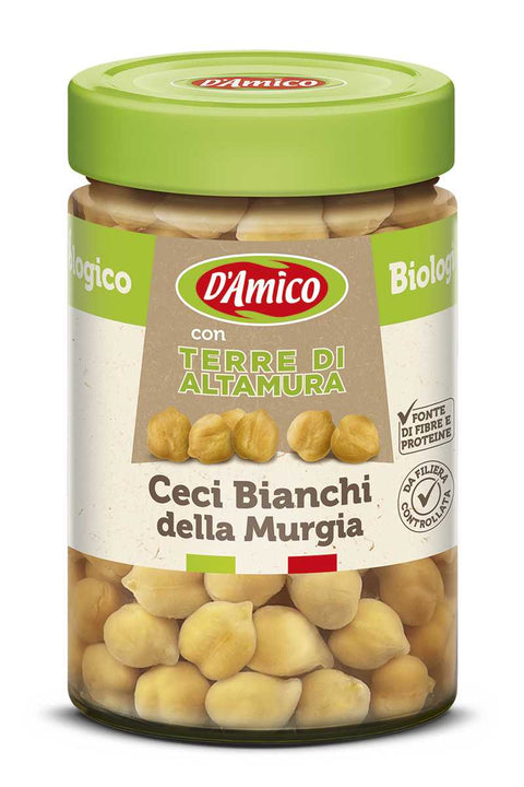 D'Amico Kichererbsen D'Amico Ceci Bianchi della Murgia BIO- Weiße Kichererbsen 310gr 8005695013177