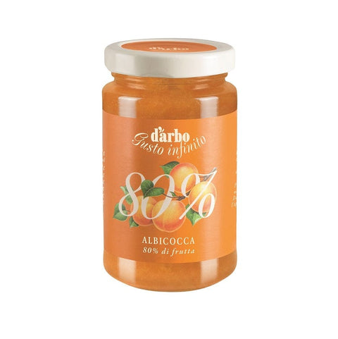 d'arbo Streichfähige Creme d'arbo Gusto Infinito Albicocca Streichfähige Aprikosencreme Fruchtaufstriche 80% Obst 250g