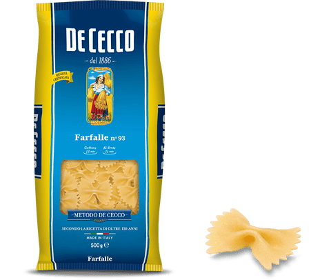 De Cecco Farfalle n. 93 Italienische Pasta 500G - Italian Gourmet