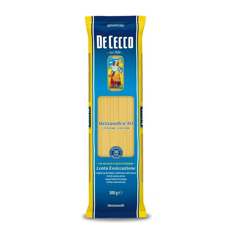De Cecco Mezzanelli pasta 500G - Italian Gourmet