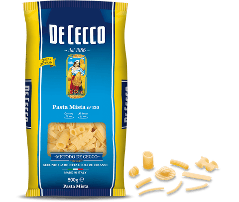 De Cecco Pasta Mista n. 120 Italienische Pasta 500G - Italian Gourmet