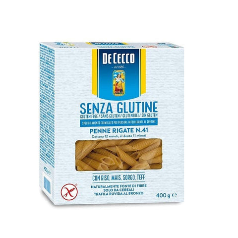 De Cecco Penne Rigate Glutenfreie Nudeln (400 g) - Italian Gourmet
