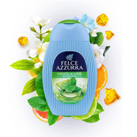 Felce Azzurra Duschgel Felce Azzurra Doccia Shampoo Menta e Lime Rinfrescante Duschshampoo 250 ml 8001280038273