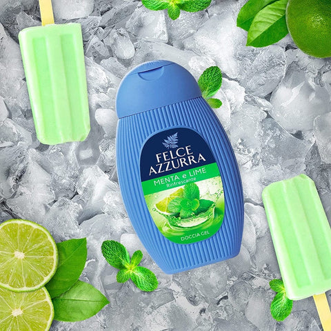 Felce Azzurra Duschgel Felce Azzurra Doccia Shampoo Menta e Lime Rinfrescante Duschshampoo 250 ml 8001280038273