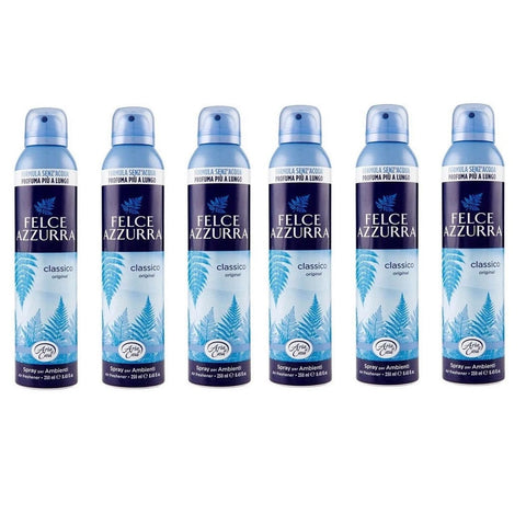 Felce Azzurra Classico Raumspray Klassischer Talkum 250ml - Italian Gourmet