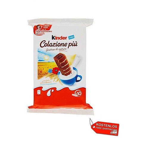 Ferrero Süße Snacks Kinder Colazione Più italienischer süßer Snack (6x300g)