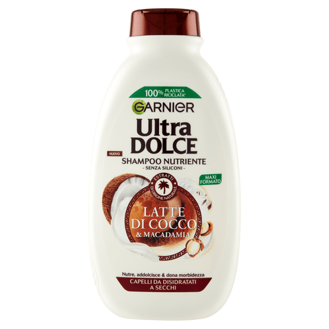 Garnier Balsamo GARNIER Shampoo Nutriente Latte di cocco e macadamia Kokosmilch-Shampoo 300ml 3600542154628