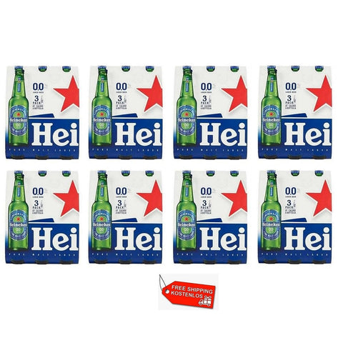24x Heineken 0.0% Pure Malt Lager Blondes Bier Birra Analcolica Alkoholfreies Bier 33cl - Italian Gourmet