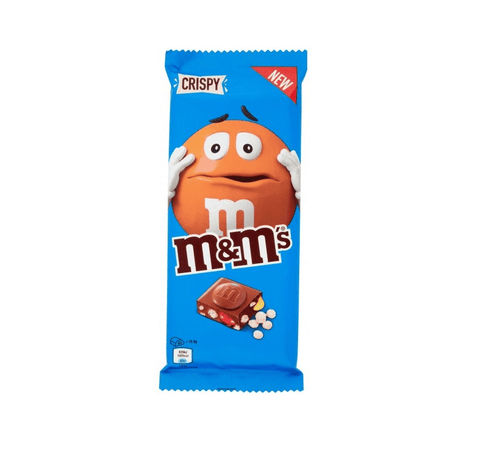 Italian Gourmet tavoletta cioccolato Copia del Milchschokoladen -Tablette mit M & Ms mit Erdnüssen 165gr