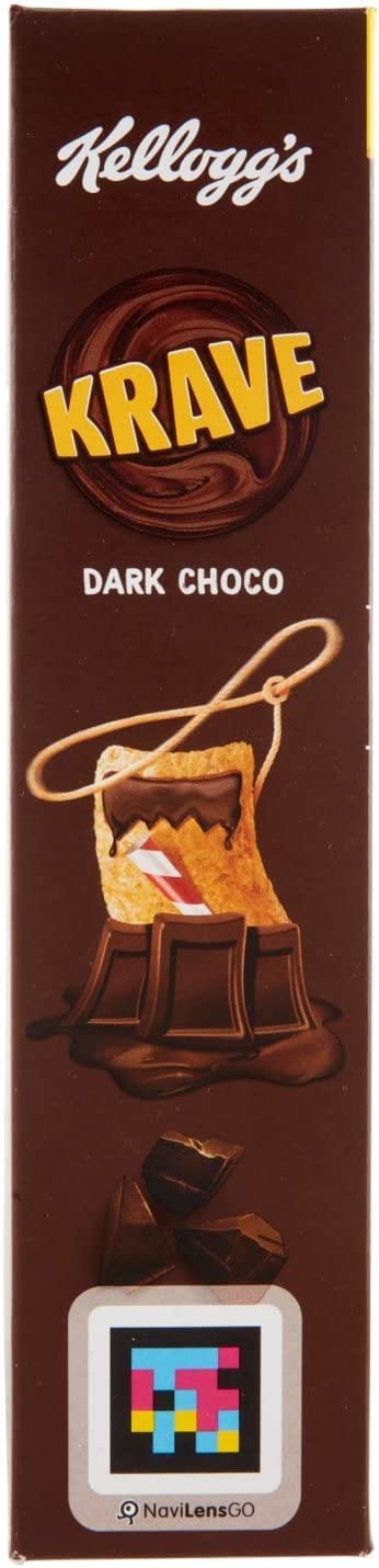 Kellogg's Getreide Kellogg's Krave Dark Choco Flavour Cerealien 410g 5059319004792