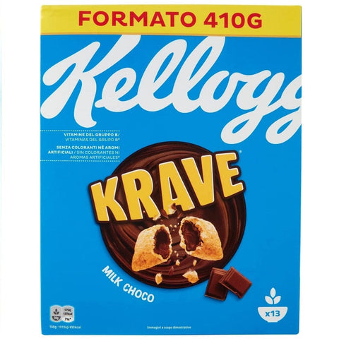 Kellogg's Getreide Kellogg's Krave Milk Choco Flavour Cerealien 410g 5050083919916