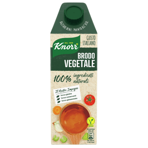Knorr Brodo Vegetale Gemüsebrühe 750ml - Italian Gourmet