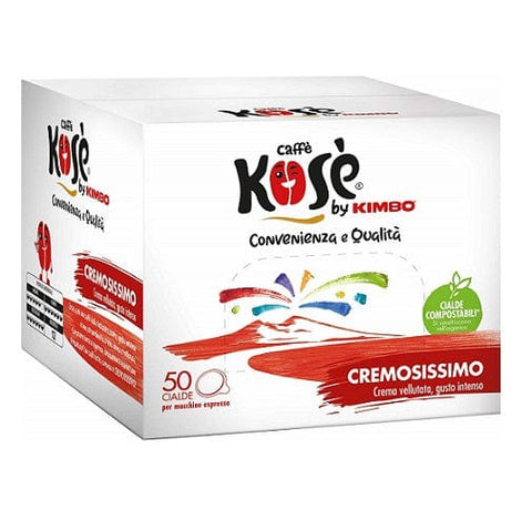 Kosè By Kimbo Caffè in Cialde Cremosissimo 50 Kaffeepads - Italian Gourmet