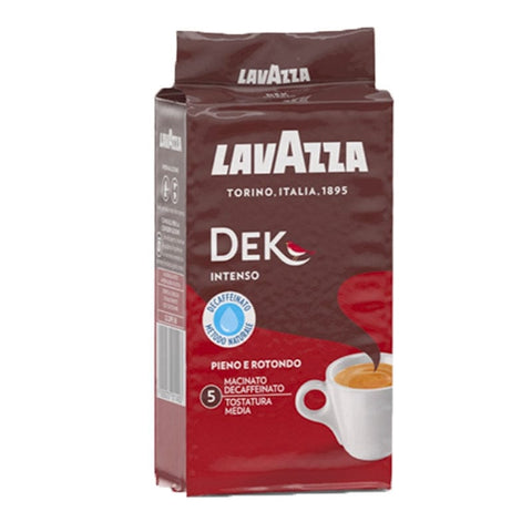Lavazza Kaffee Dek Intenso entkoffeiniert (250g) - Italian Gourmet