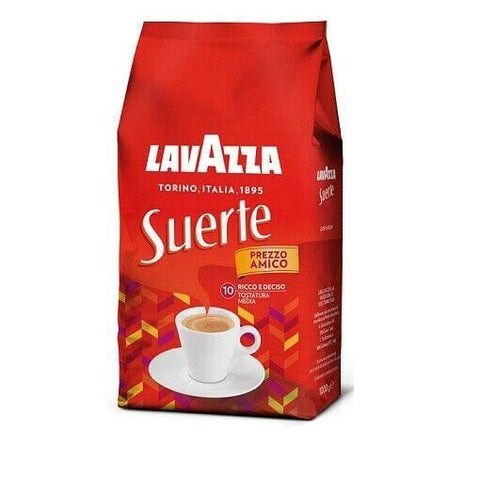 Lavazza Suerte caffè in grani Kaffeebohnen (1Kg) - Italian Gourmet