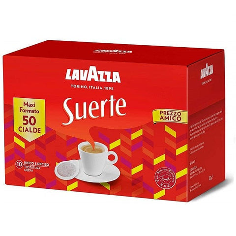 Lavazza Suerte Cialde ESE Kaffeepads (Box 50 Stück) - Italian Gourmet