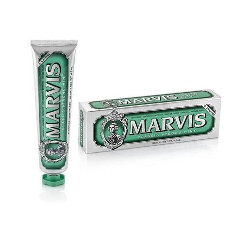 Marvis Classic Strong Mint Minze Zahnpasta Tube 85ml - Italian Gourmet