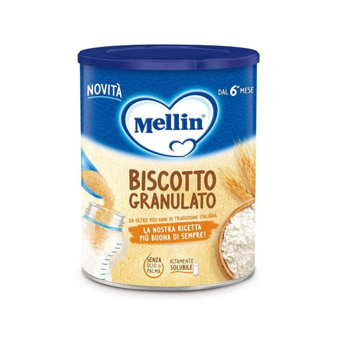 Mellin Kekse 1x400g Mellin Biscotto Granulato Granulierter Keks vom ab 6-36 Monat 400g 8000050565605