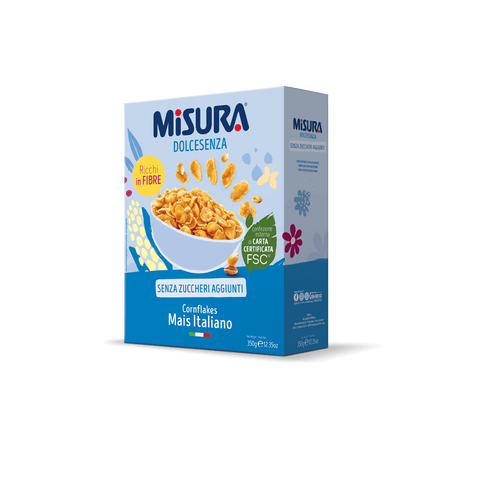 Misura Dolcesenza Knusprige und Goldene Cornflakes 350g - Italian Gourmet