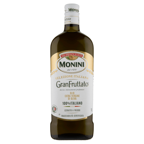 Monini Öl Monini Granfruttato Natives Olivenöl Extra 100% italienisch 1 liter 8005510007350
