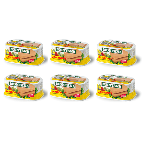 Montana Dosen Essen 6x200g Montana Jambonet Patè Fleisch Pastete Glutenfrei 200g 80292319
