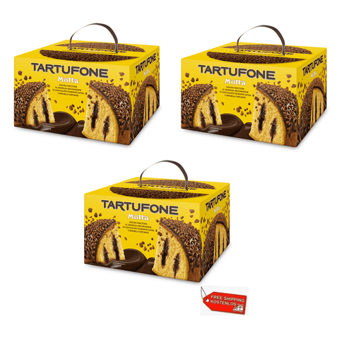 Motta Weihnachtssüßigkeiten 3x Motta Tartufone 750g 8000300187762