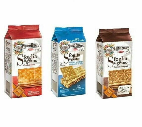 Testpaket Mulino Bianco crackers (3x500g) - Italian Gourmet