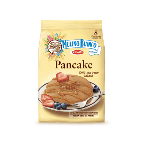 Mulino Bianco Pancake Pfannkuchen Backwaren mit frischer Milch und frischen Eiern 280g - Italian Gourmet