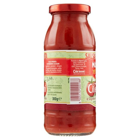 Mutti Ciliegini Tomatensauce in Glas 300g - Italian Gourmet