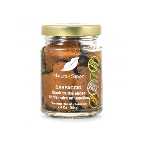 Natura e sapori Carpaccio di Tartufo Nero Schwarze Trüffelscheibe (80 g) Handwerkliche Produktionzs - Italian Gourmet