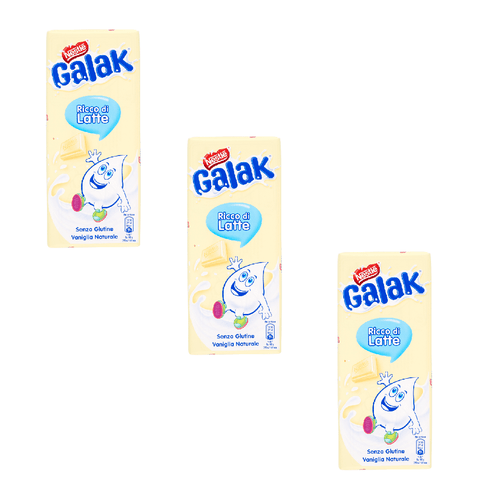 Nestlè Schokoladenriegel 3x100g Nestle Galak Cioccolato Bianco Weiße Schokolade (100 gr) 8000550501950